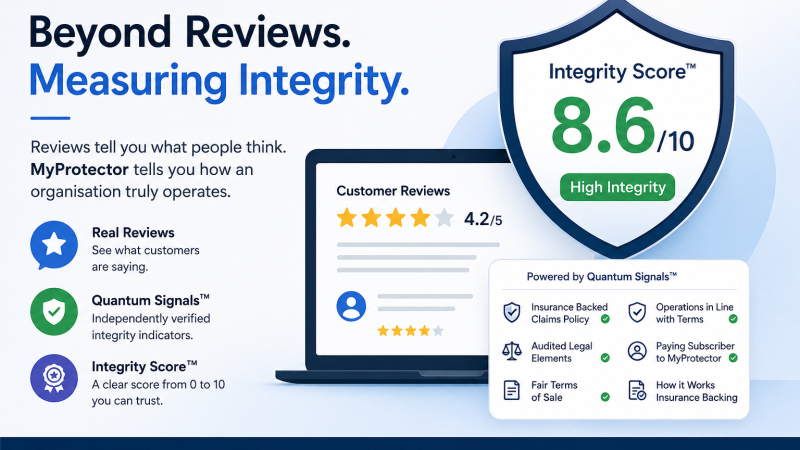 MyProtector trust and integrity platform